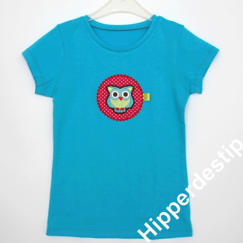 T-shirt met uil