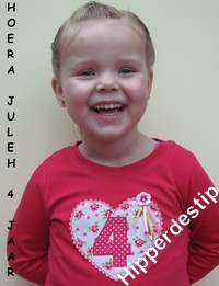 Juleh 4 jaar!