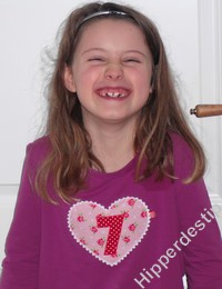 Susanne 7 jaar!
